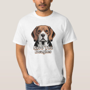 Rettet die Beagles   Hunde Liebhaber T-Shirt