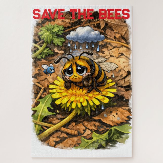 Rettet die Bienen (Vertikal)