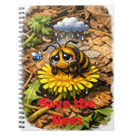 Rettet die Bienen Notizblock