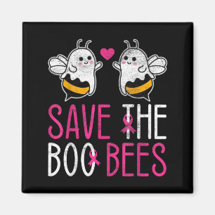 Rettet die Boo-Bienen Brustkrebs-Bewusstsein Magnet