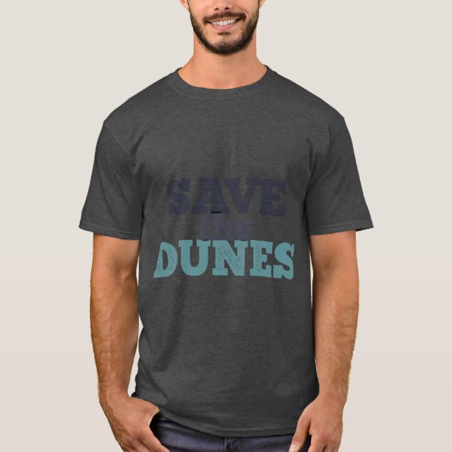 Rettet die Dünen Oversized T-Shirt (Vorderseite)