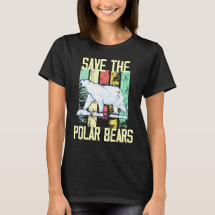Rettet die Eisbären Arktisregionen T-Shirt