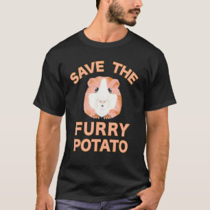 Rettet die flauschige Kartoffel süße Hamster-Kinde T-Shirt