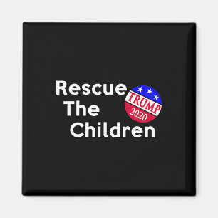 Rettet die Kinder Trump Präsidentschaftswahl Magnet