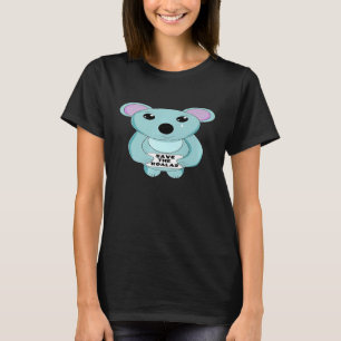 Rettet die Koalas Trauriges süßes Koala-Bär-Grafik T-Shirt