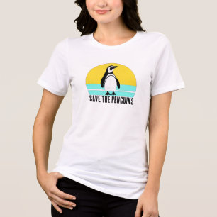 Rettet die Pinguine Tri-Blend Shirt