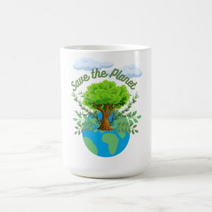 Rettet die Planet-Tasse Kaffeetasse
