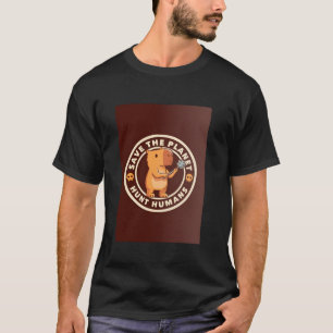 Rettet die Planetenjagd auf Menschen Langschläfer T-Shirt