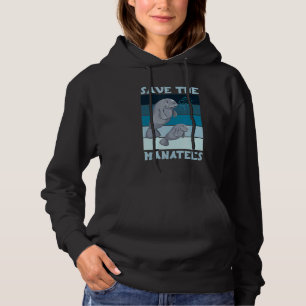 Rettet die Seekühe Floaty Kartoffel Meer Tier Desi Hoodie