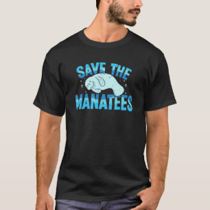 Rettet die Seekühe Seekuh Manatee Meeressäuger T-Shirt