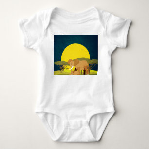 Rettet die Tierwelt Baby Strampler