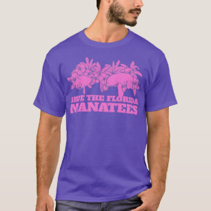 Rettet Florida-Seekühe Fliegende Kartoffel Meerkuh T-Shirt