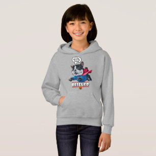 Rettet ist meine Lieblingsrasse   Kid Pullover Hoo