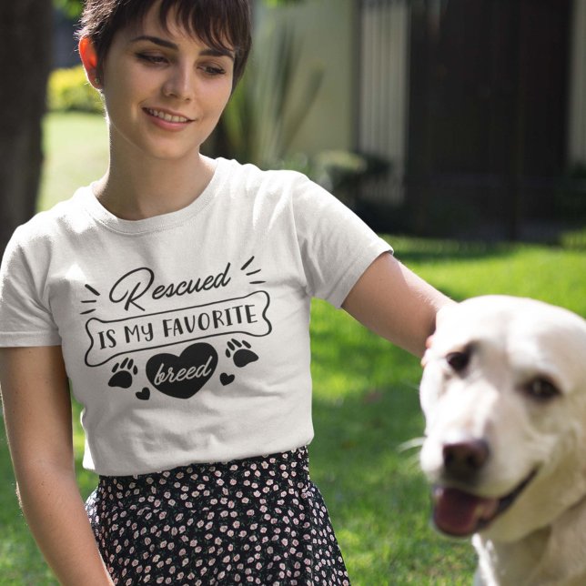 Rettet ist meine Lieblingsrasse T-Shirt (Von Creator hochgeladen)
