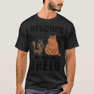 Rettet meine Lieblingsrasse Katzen Tierheim V T-Shirt