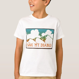 Rettet Mount Diablo Kids T-Shirt