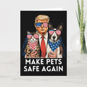 Rettet unsere Haustiere Wählt Trump Trump Vance Wa Karte