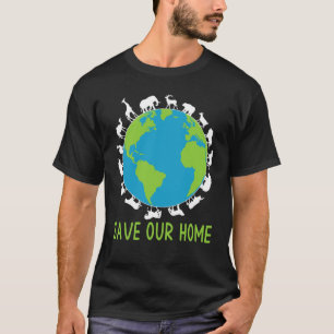 Rettet unsere Heimtiere - Wildtierschutz Erhaltung T-Shirt