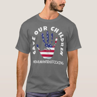 Rettet unsere Kinder für Patrioten T-Shirt