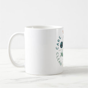 🌎💚 Rettet unseren Planeten 🌿 Kaffeetasse