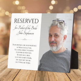 Rettetest eines Sitzes Vater der Gedenkfeier zum F Fotoplatte