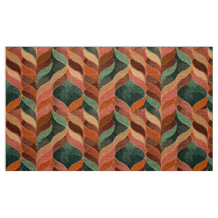 retto style 60s les années 70 tissu