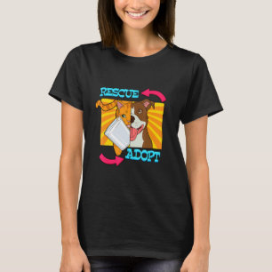 Rettung Adoptierend Hunde T-Shirt