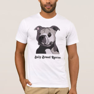 Rettung American Bulldog Pit Bull Terrier Portrait T-Shirt