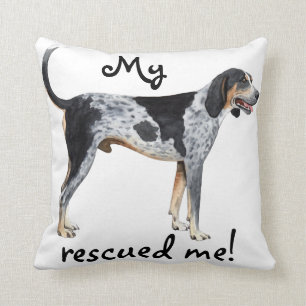 Rettung Bluetick Coonhound Kissen