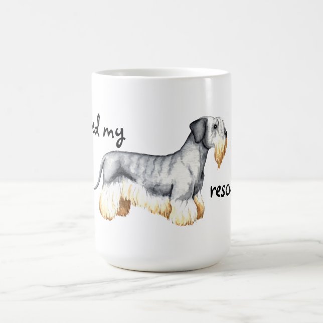 Rettung Cesky Terrier Kaffeetasse (Mittel)