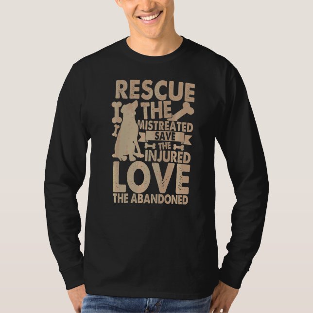 Rettung der falsch Gerettet verletzten Liebe der A T-Shirt (Vorderseite)