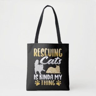 Rettung der Katze Tasche