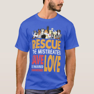 Rettung des fehlgeleiteten Rett der verletzten Lie T-Shirt