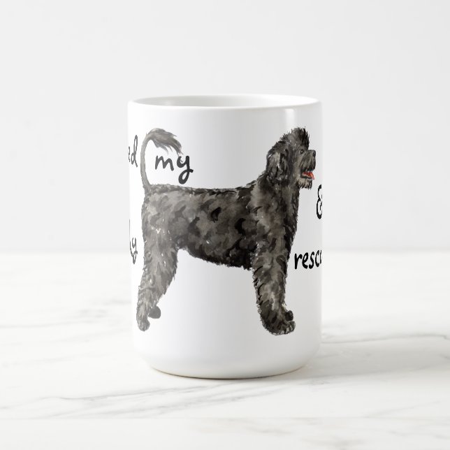 Rettung des portugiesischen Wasserhundes Kaffeetasse (Mittel)