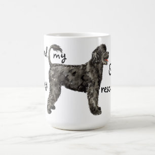Rettung des portugiesischen Wasserhundes Kaffeetasse