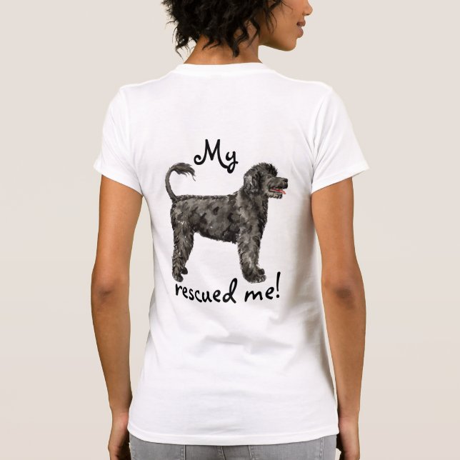 Rettung des portugiesischen Wasserhundes T-Shirt (Rückseite)