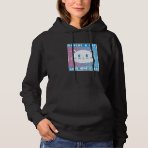 Rettung einer Katze Rettend neun lebende Katzen Be Hoodie