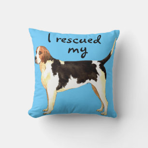 Rettung English Foxhound Kissen