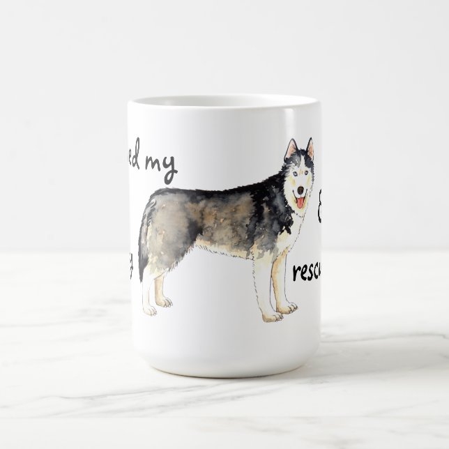 Rettung Husky Kaffeetasse (Mittel)