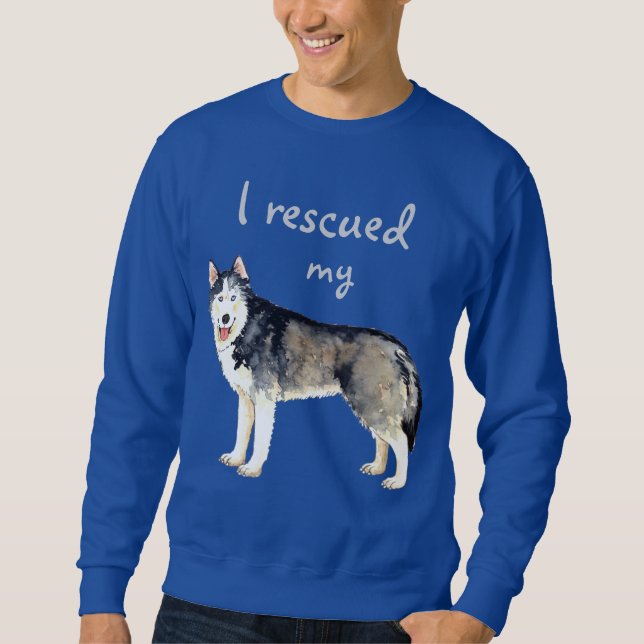 Rettung Husky Sweatshirt (Vorderseite)