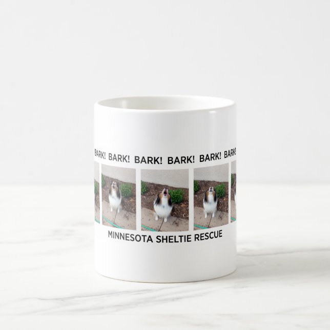 Rettung Minnesotas Sheltie BARKE Tasse (Mittel)