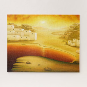 "Rettung" - Naher Osten, Orient Sonnenuntergangsma