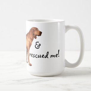 Rettung Redbone Coonhound Kaffeetasse