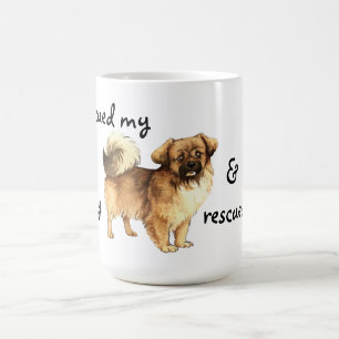 Rettung Tibetan Spaniel Kaffeetasse
