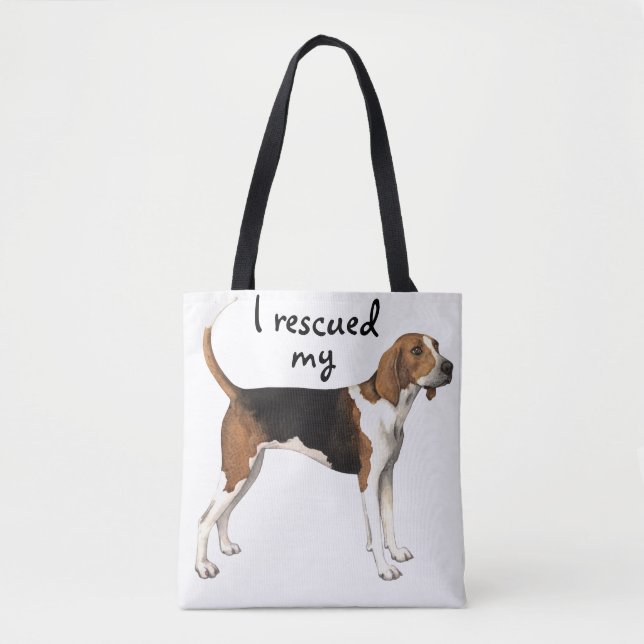 Rettung Treeing WandererCoonhound Tasche (Vorderseite)