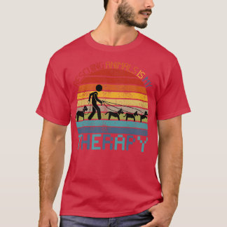 Rettung von Tieren Tierarbeit bei der Kontrolle vo T-Shirt