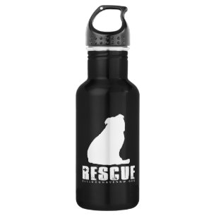 RETTUNGS-BULLDOGGE (durch Bulldoggen-Hafen Trinkflasche