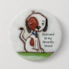 Rettungs-Freund - Knopf Button