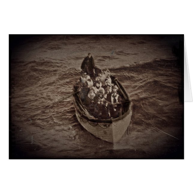 Rettungsboot von RMS Titanic (Vorderseite (Horizontal))