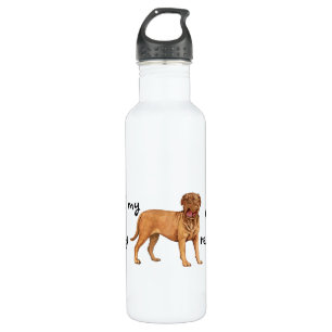 Rettungsdogue de Bordeaux Edelstahlflasche